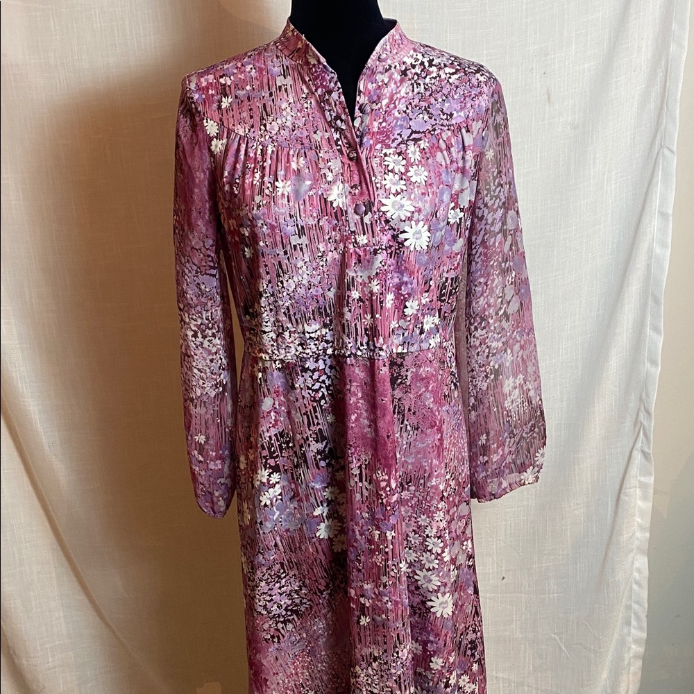 Vintage Floral Dress by Lady Carol
